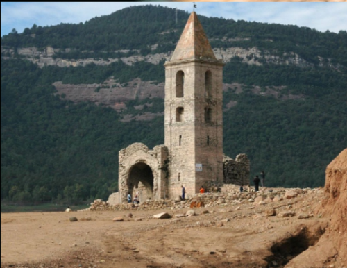 The oldest church in the world that remains submerged in water