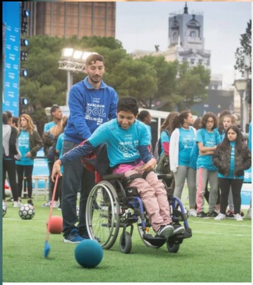 Marca un gol por la inclusión! Récord del Mundo de Lanzamiento de Penaltis Inclusivo