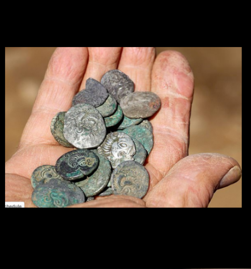 The gigantic treasure of 70,000 Celtic coins