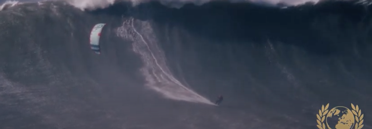 Largest Wave Kitesurfed