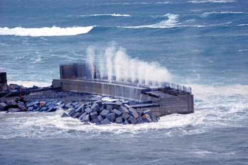 The largest wave energy production plant