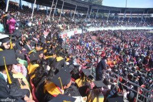 1 - Largest Convocation in terms of Graduating Students and Physical Presence